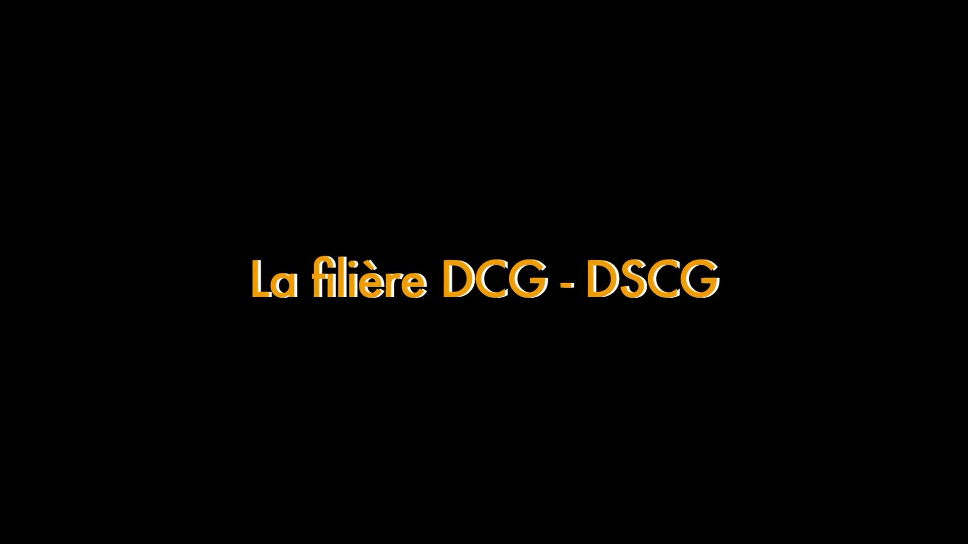 La filière Comptabilité et Gestion (DCG-DSCG)