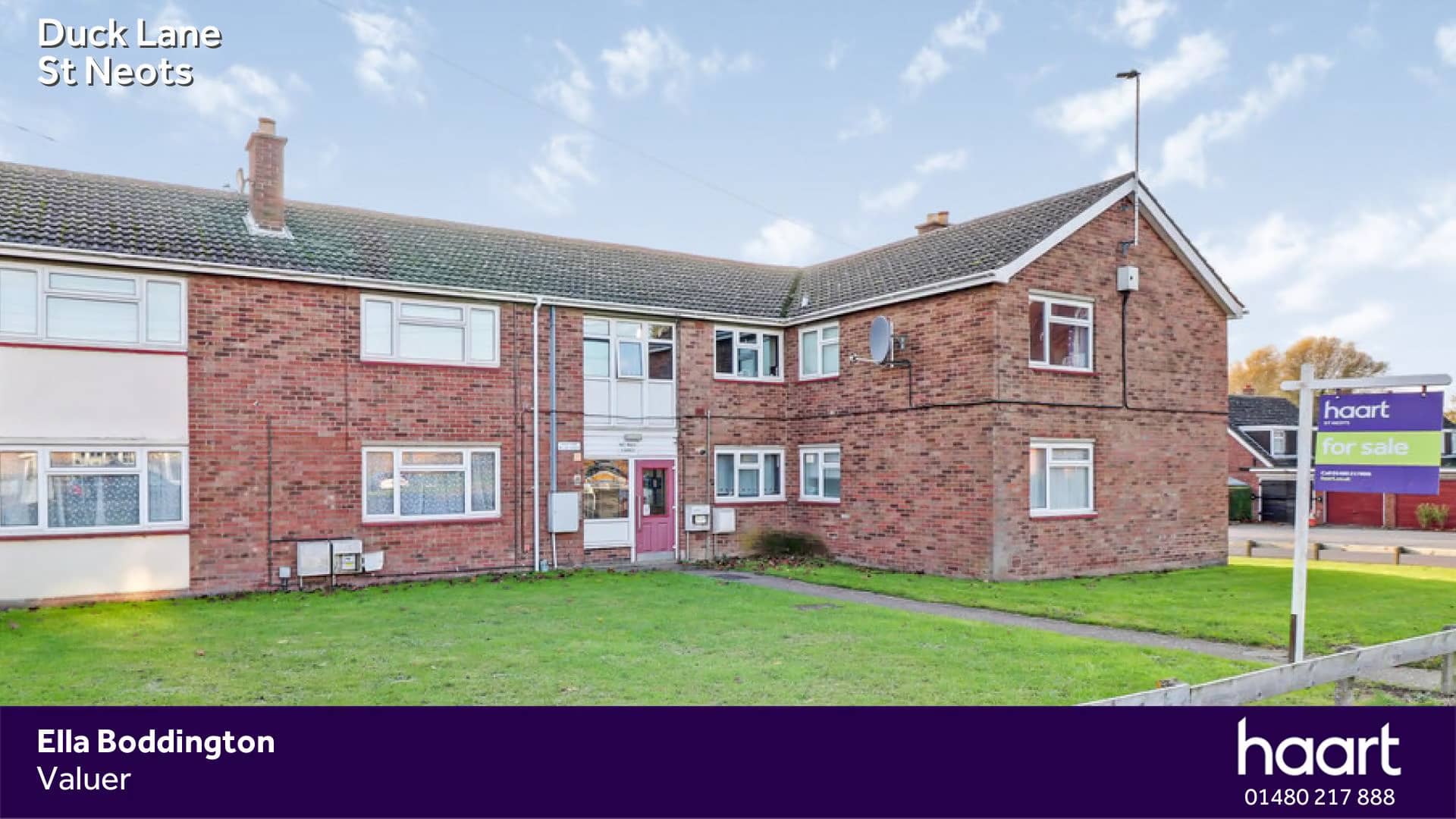 St Neots, 2 Bed Flat / Apartment in Duck Lane, St Neots on Vimeo