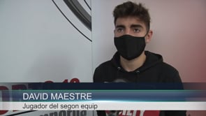 D. Maestre, jugador del segon equip: 'No la donem per acabada'