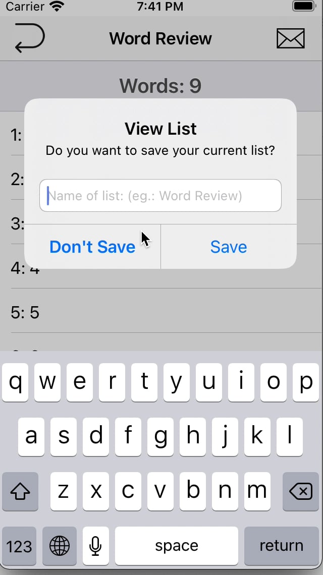 How to add custom word list in InspireMe on Vimeo