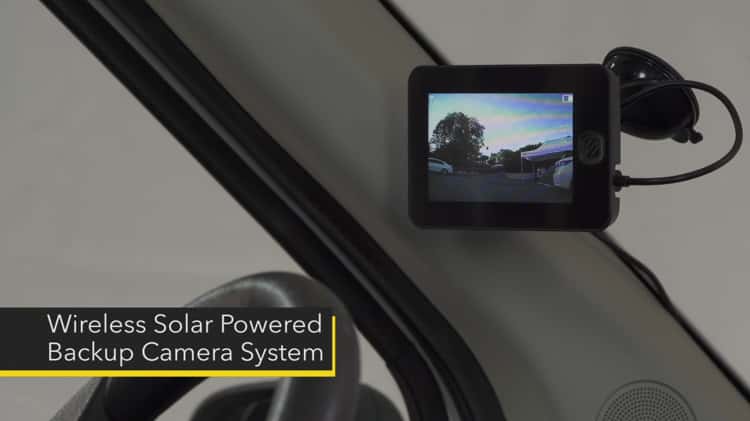 Scosche Wireless Solar Powered Backup Camera System (WBUSSPF43-XC0) for  sale online