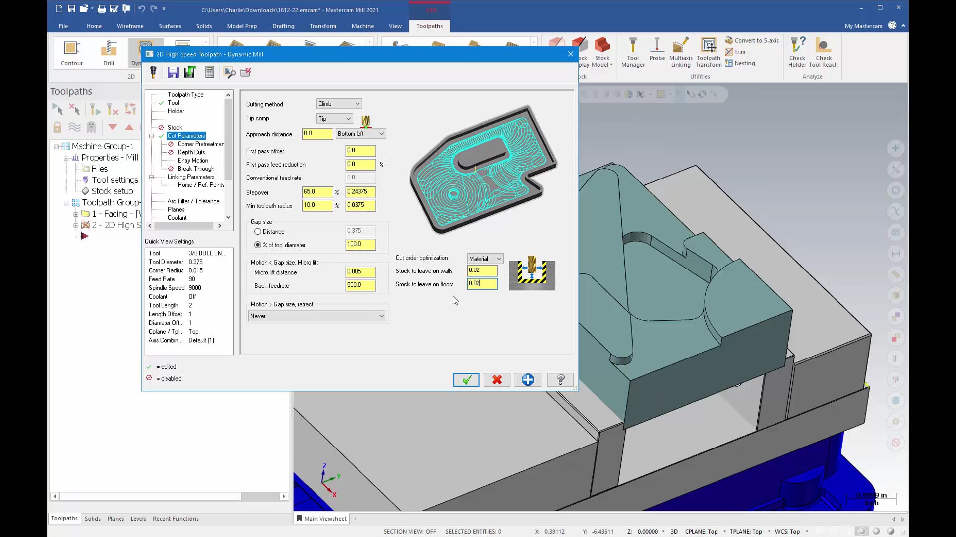 2D HST & Dynamic Toolpaths