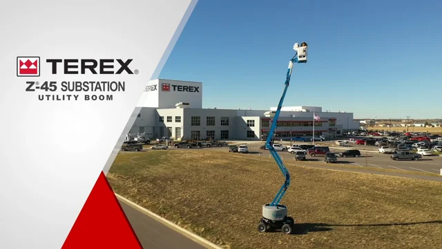 Insulated Z-45 Boom Lift from Terex Utilities Supports Power Substation  Work Practices