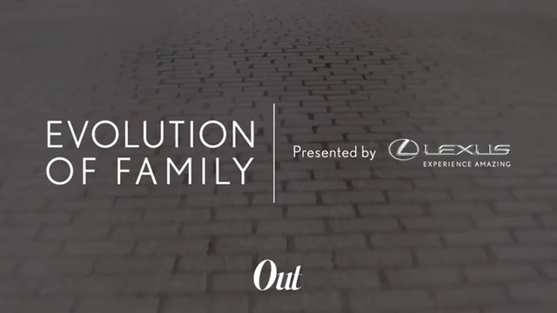 Lexus x Out Magazine: Evolution of Family Part One