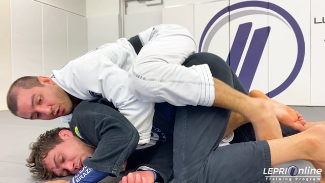 De La Riva with Lapel Control to Berimbolo Attempt to Leg Drag to Side Control or Back Take