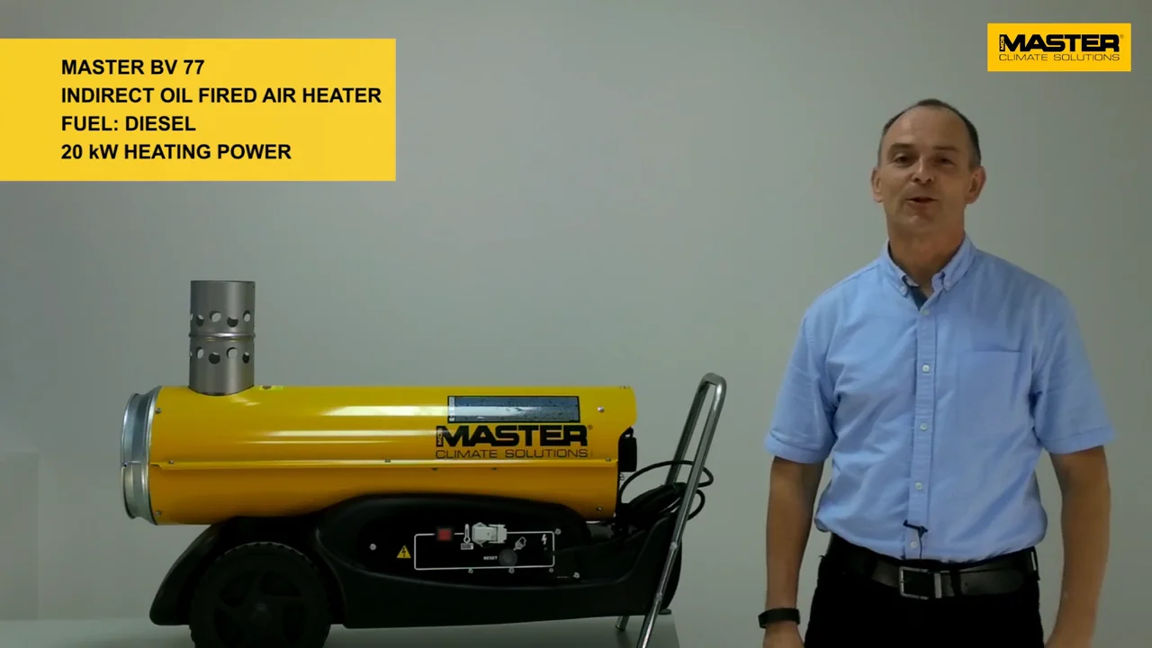 Master BV 77 E indirect diesel heater