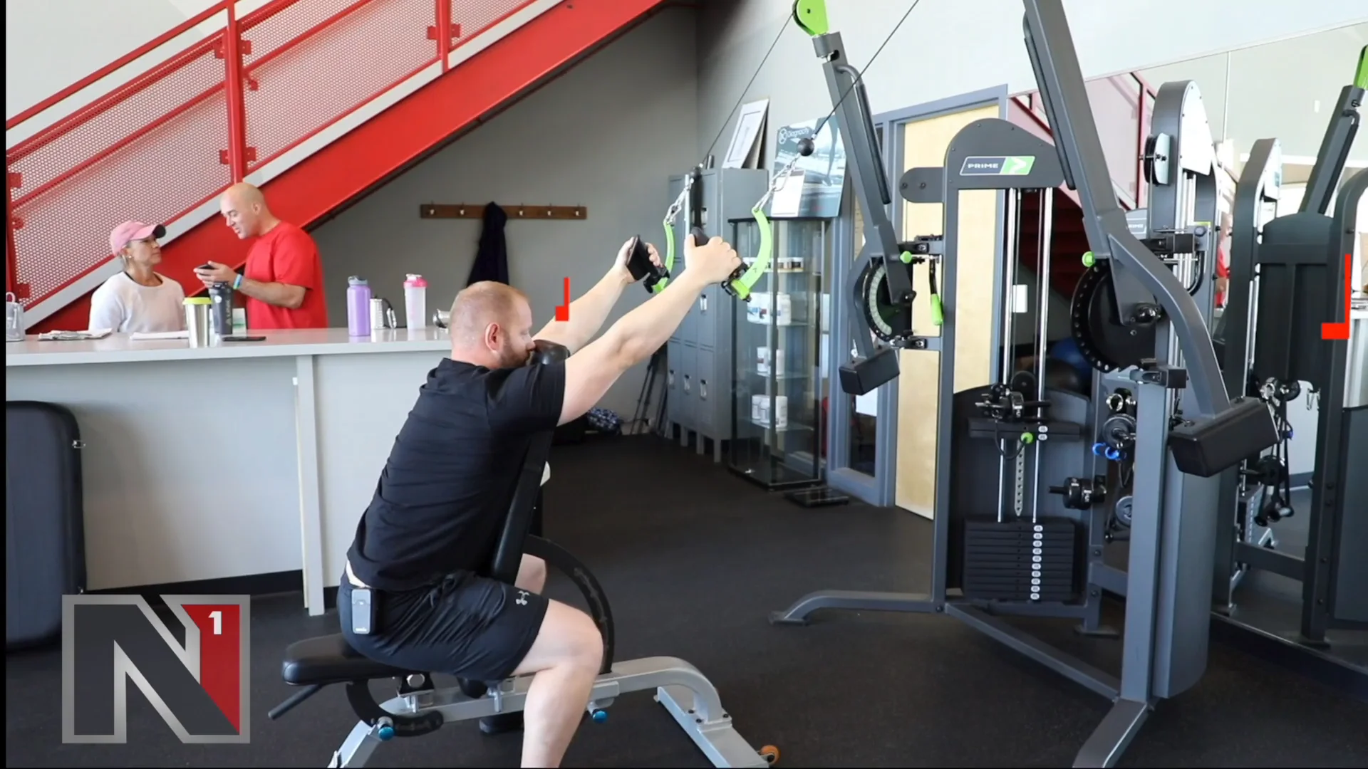 Lats Chest Supported Cable Pulldown - N1 Training.mp4 on Vimeo