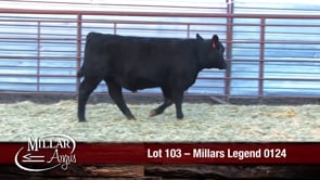 Lot #103 - MILLARS LEGEND 0124