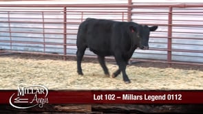 Lot #102 - MILLARS LEGEND 0112