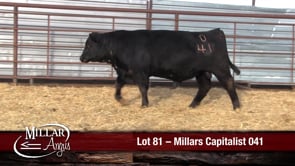 Lot #81 - MILLARS CAPITALIST 041