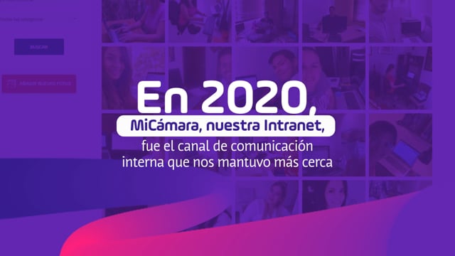 Colaboradores más activos en la Intranet en 2020