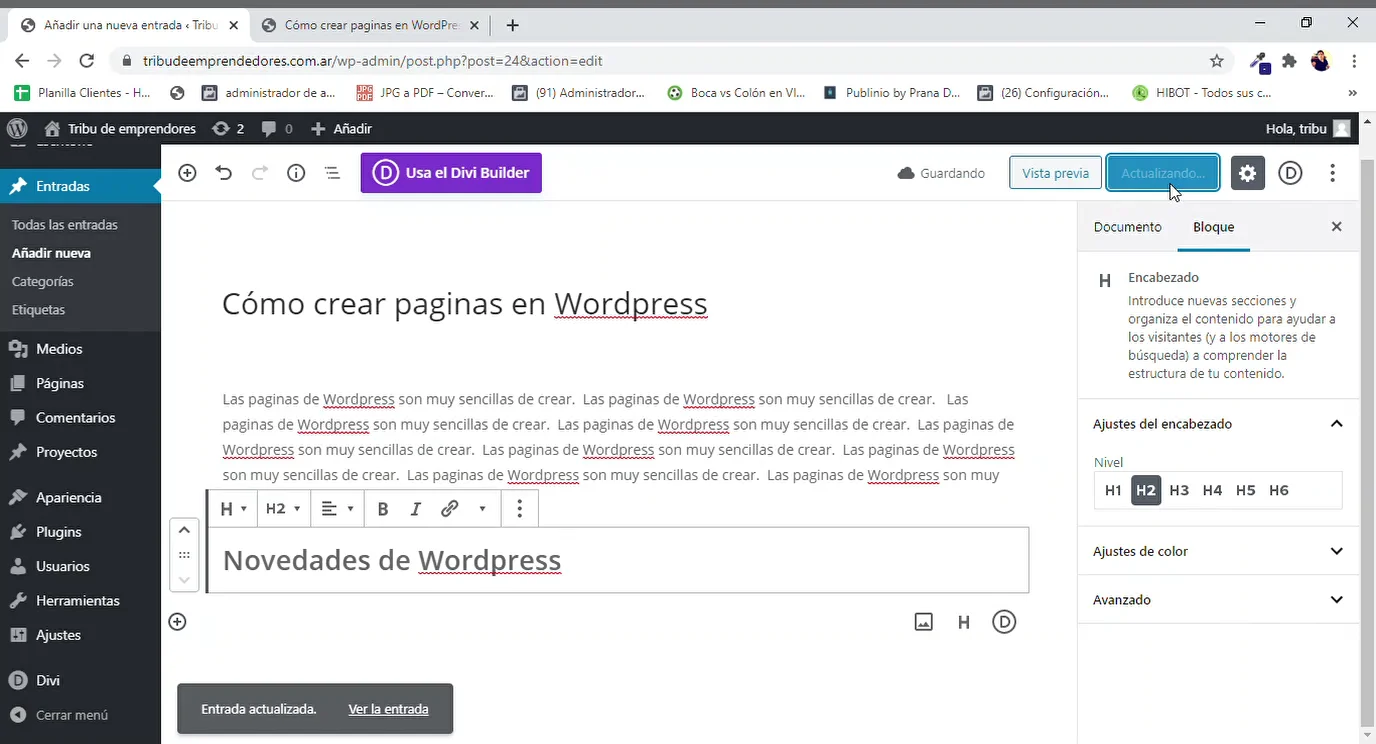 10_ Creando entradas de wordpress_Trim on Vimeo