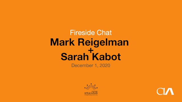 Fireside Chat: Mark Reigelman + Sarah Kabot