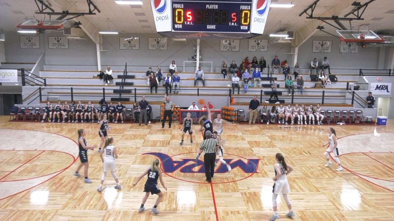 JV Girls Basketball at MRA - 02.04.21