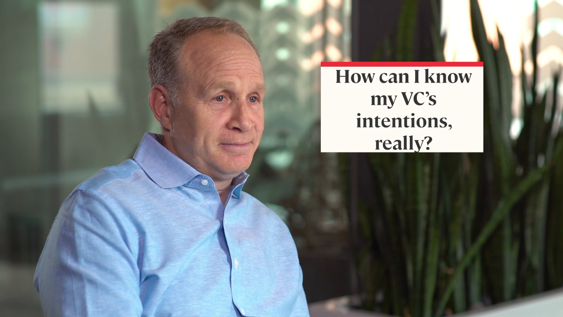 Pillar Venture Capital Firm Q&A with Jamie: How can I know my VC's Intentions, really?