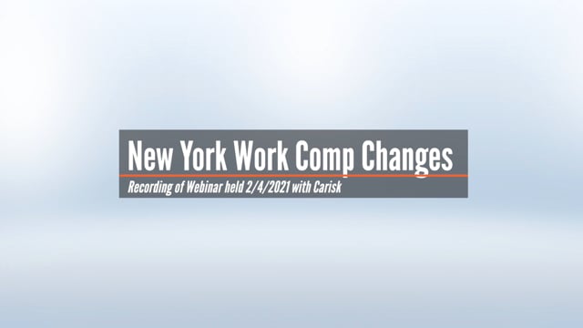 Upcoming NYWC Changes Webinar