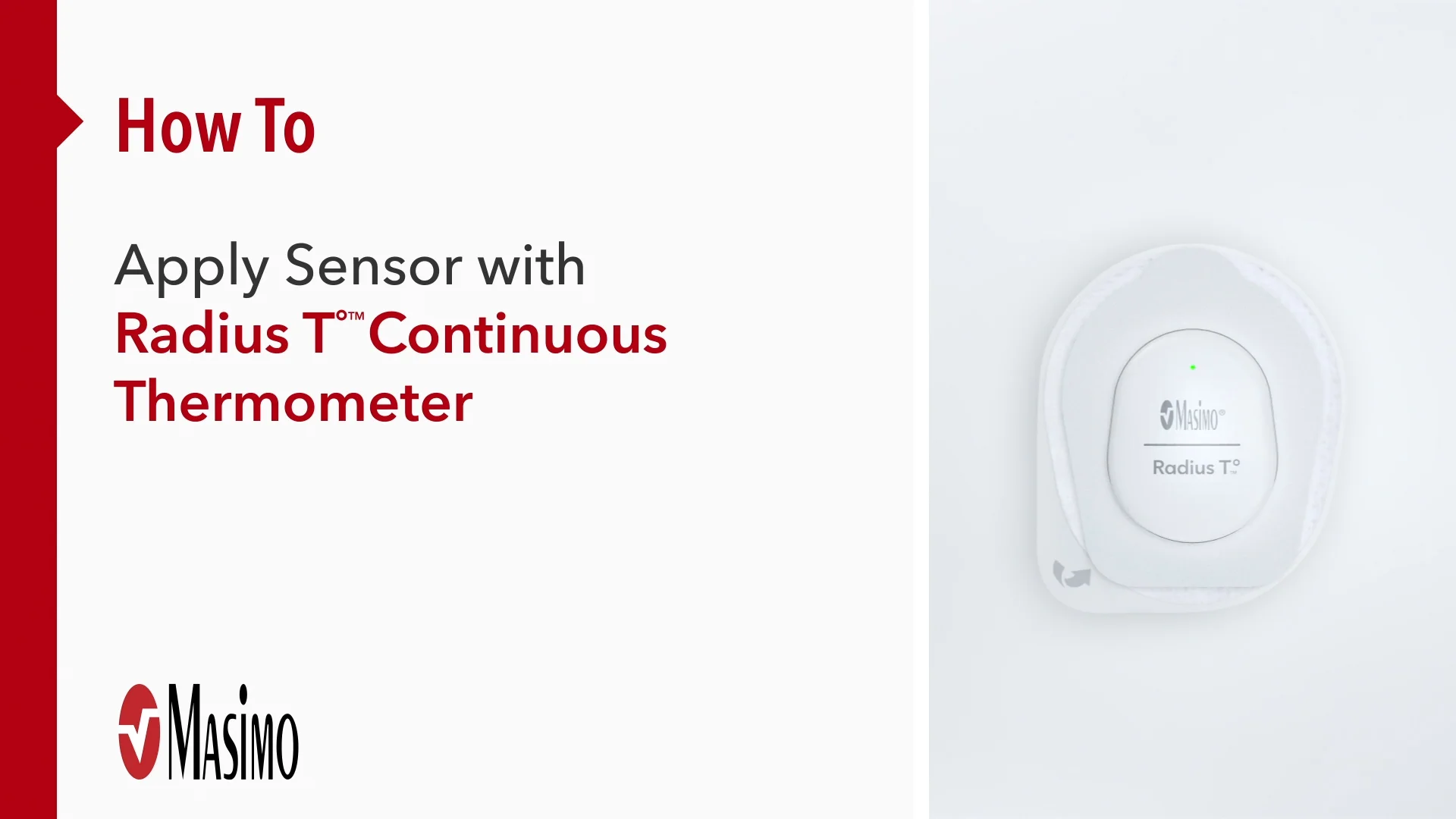 Continous wearable thermometer - Vitio