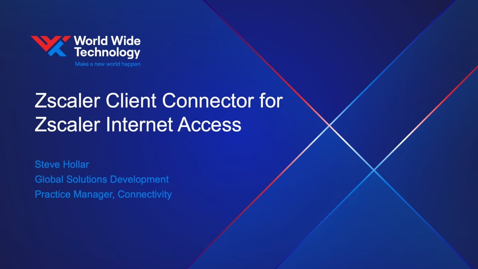 Zscaler Client Connector for Zscaler Internet Access