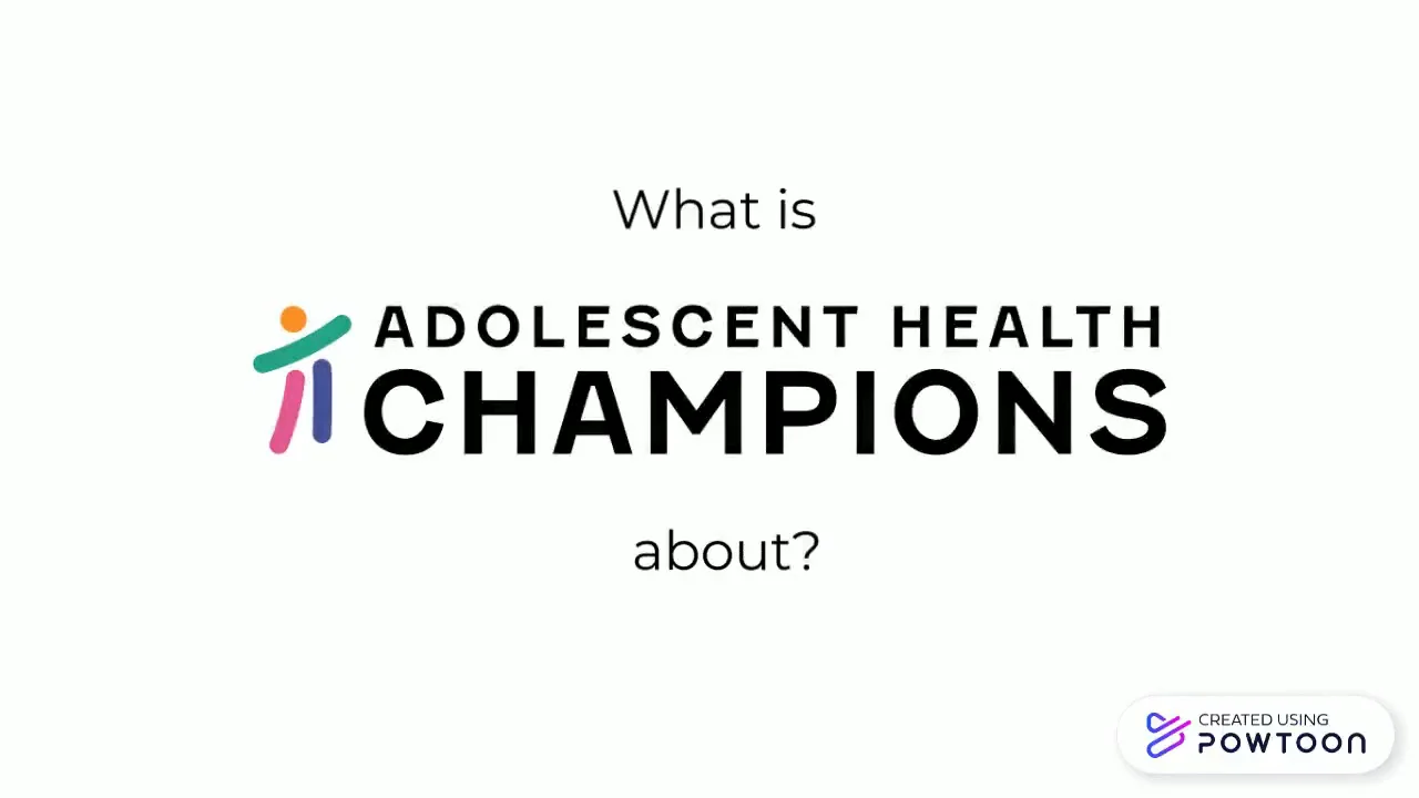 What is Adolescent Health Champions About? | Videos & Movies on Vimeo