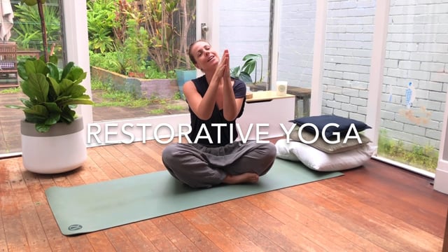 Restorative Yoga - 34 minutes