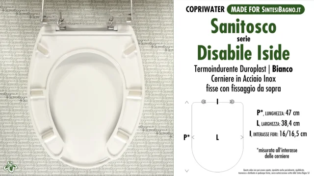 Copriwater per WC disabili in pronta consegna - TacoShop