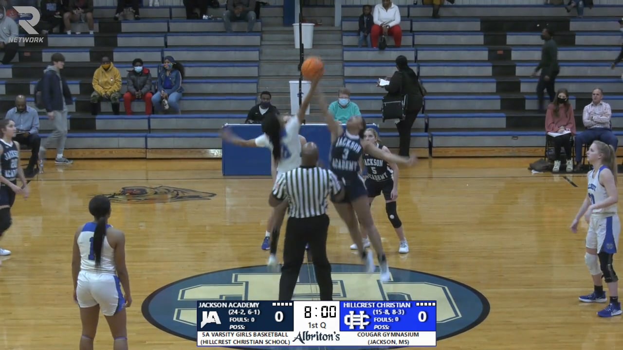 Varsity Girls Basketball at Hillcrest Christian - 02-05-21