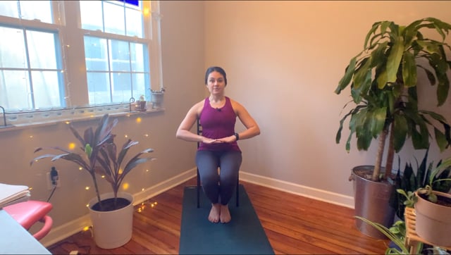 Special Guest Class: 3D Breathing (Chair Yoga) w/Laura Baehr