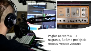 Pogłos na werblu 3 nagrania 3 różne podejścia