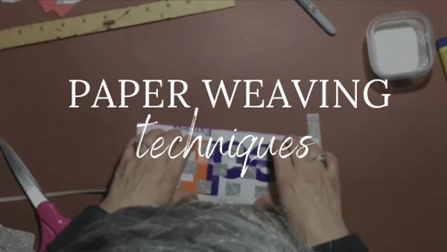 Make a Paper Weaving