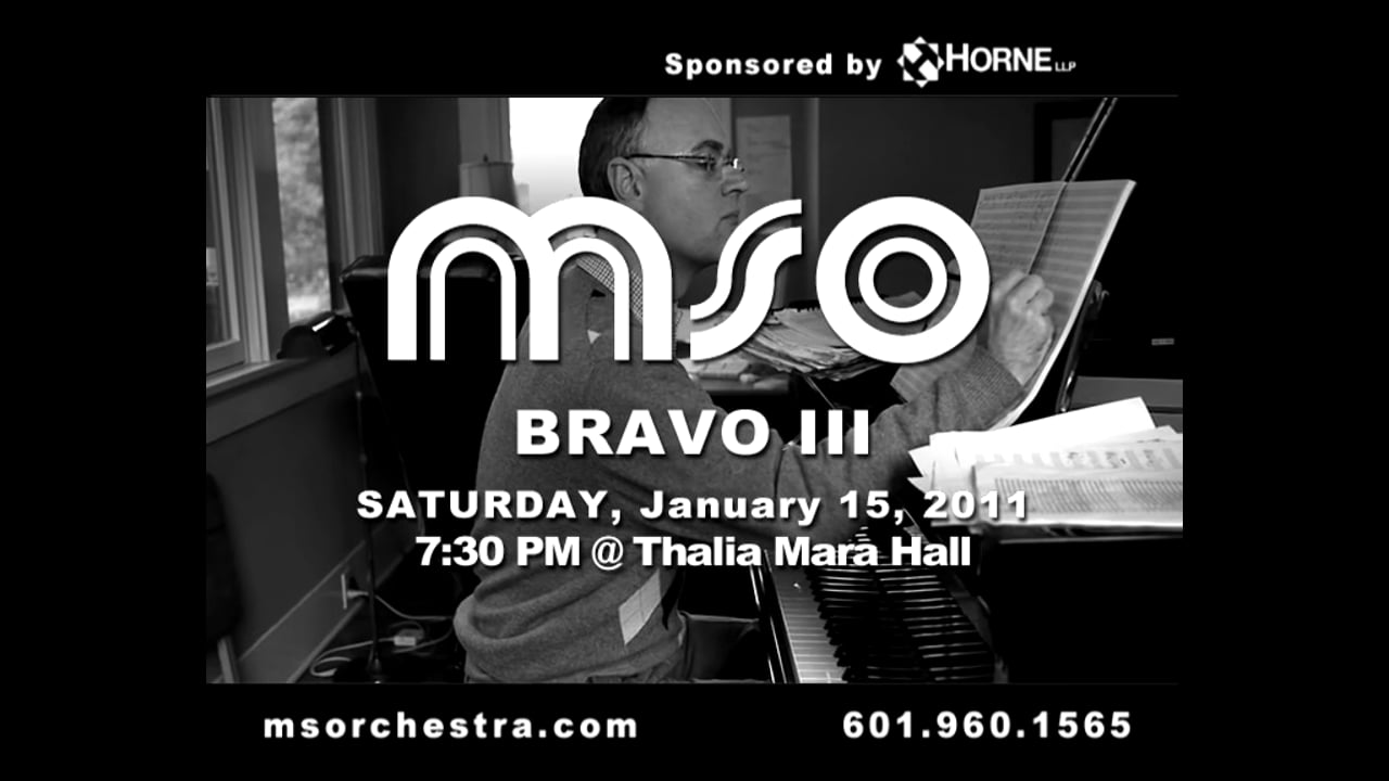 Mississippi Symphony 2011 "BRAVO III"