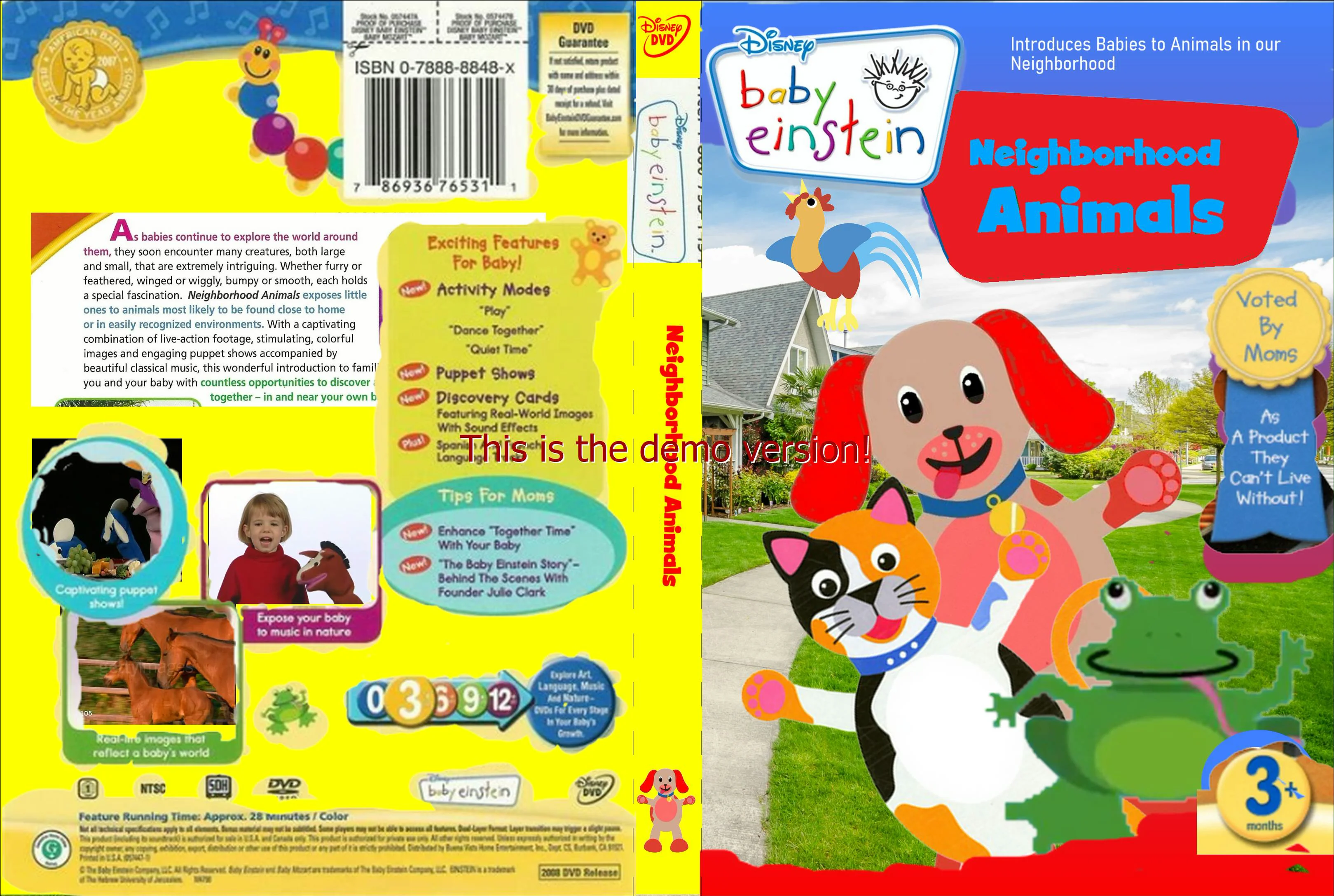 Opening to baby einstein neighborhood animals 10th anniversary edition