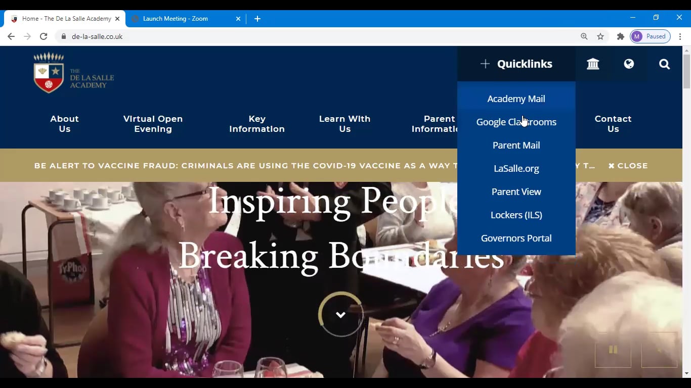 Opening Google Slides on Vimeo