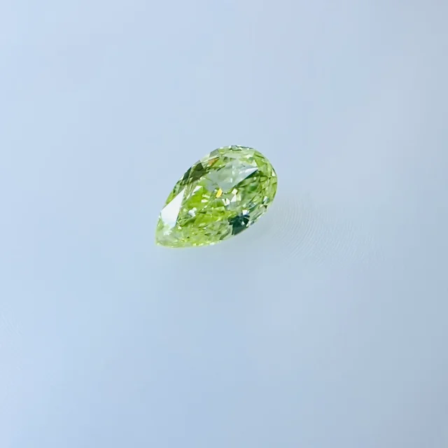 FANCY YELLOW GREEN 0.171ct PS/RT0559/CGL