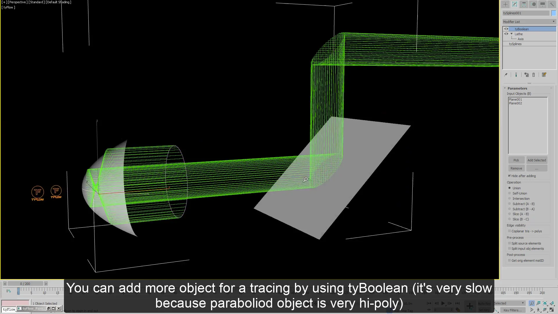 TyFlow Paraboloid RayTrace on Vimeo