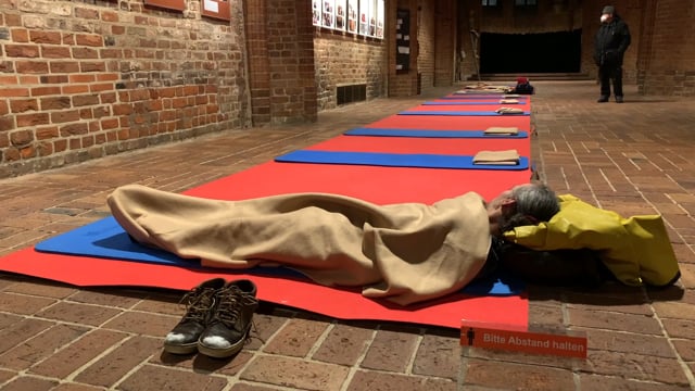 Kirche lässt Obdachlose übernachten