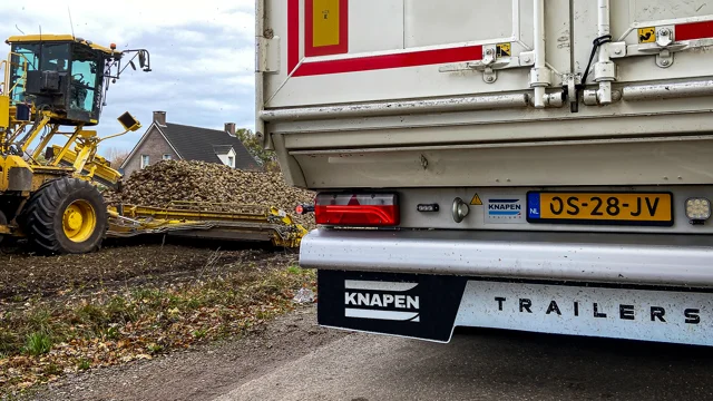 Knapen - Une semi-remorque à fond mouvant pour les usages agricoles