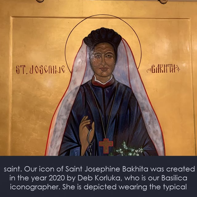 Saint Josephine Bakhita Icon