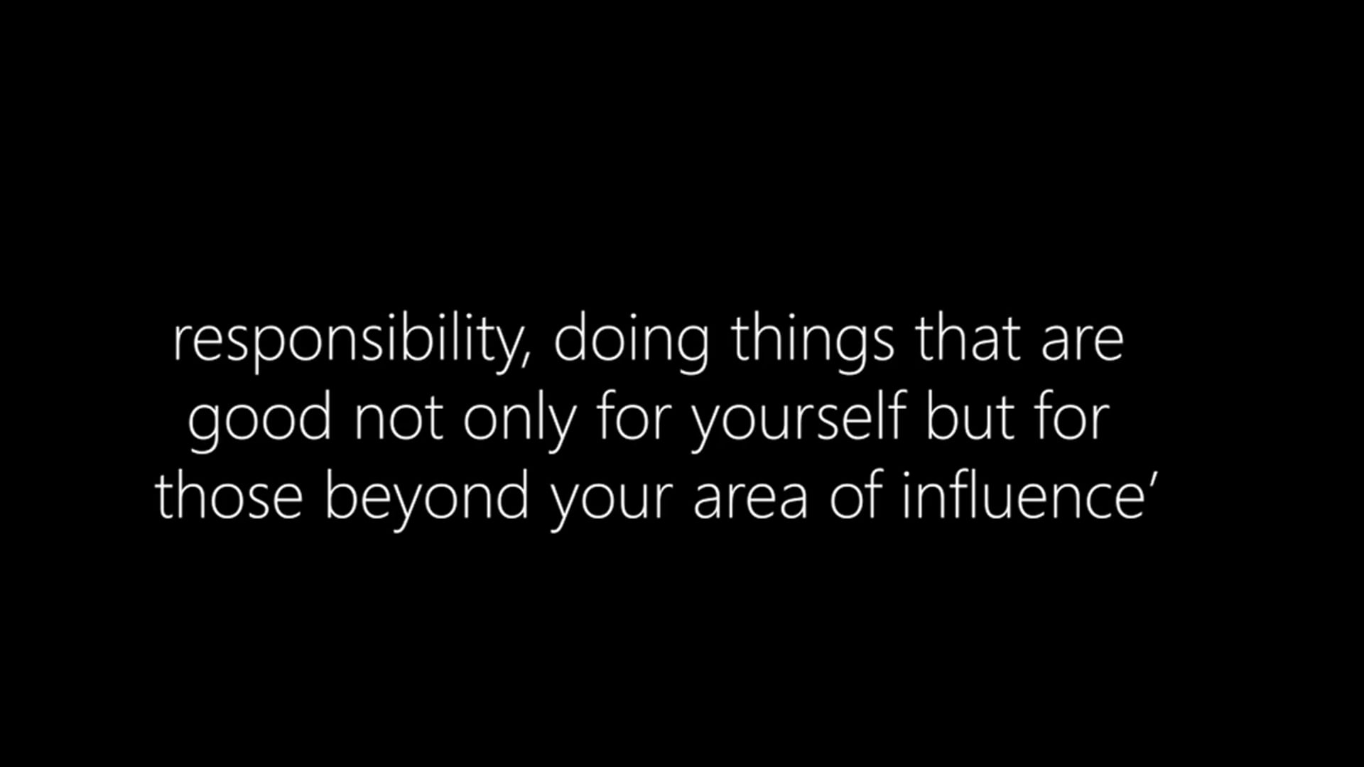 What does ethics mean to you? #23