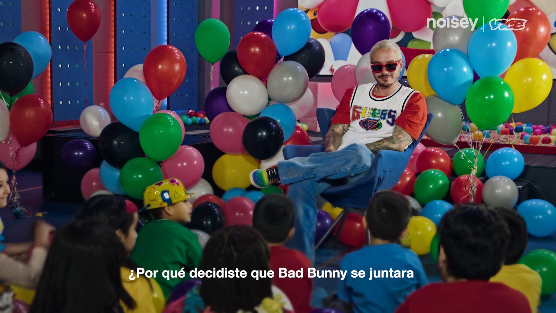 NOISEY NIÑOS ENTREVISTAN A J BALVIN