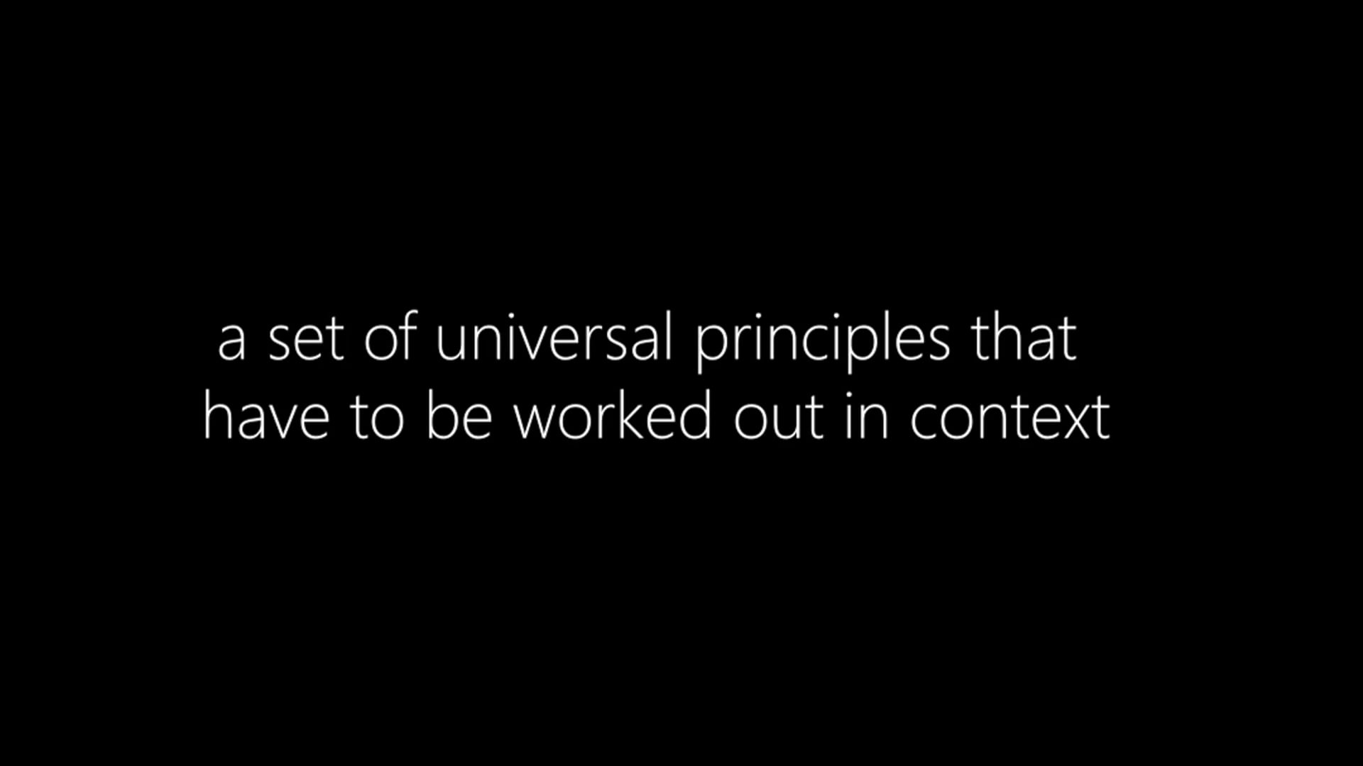 What does ethics mean to you? #07