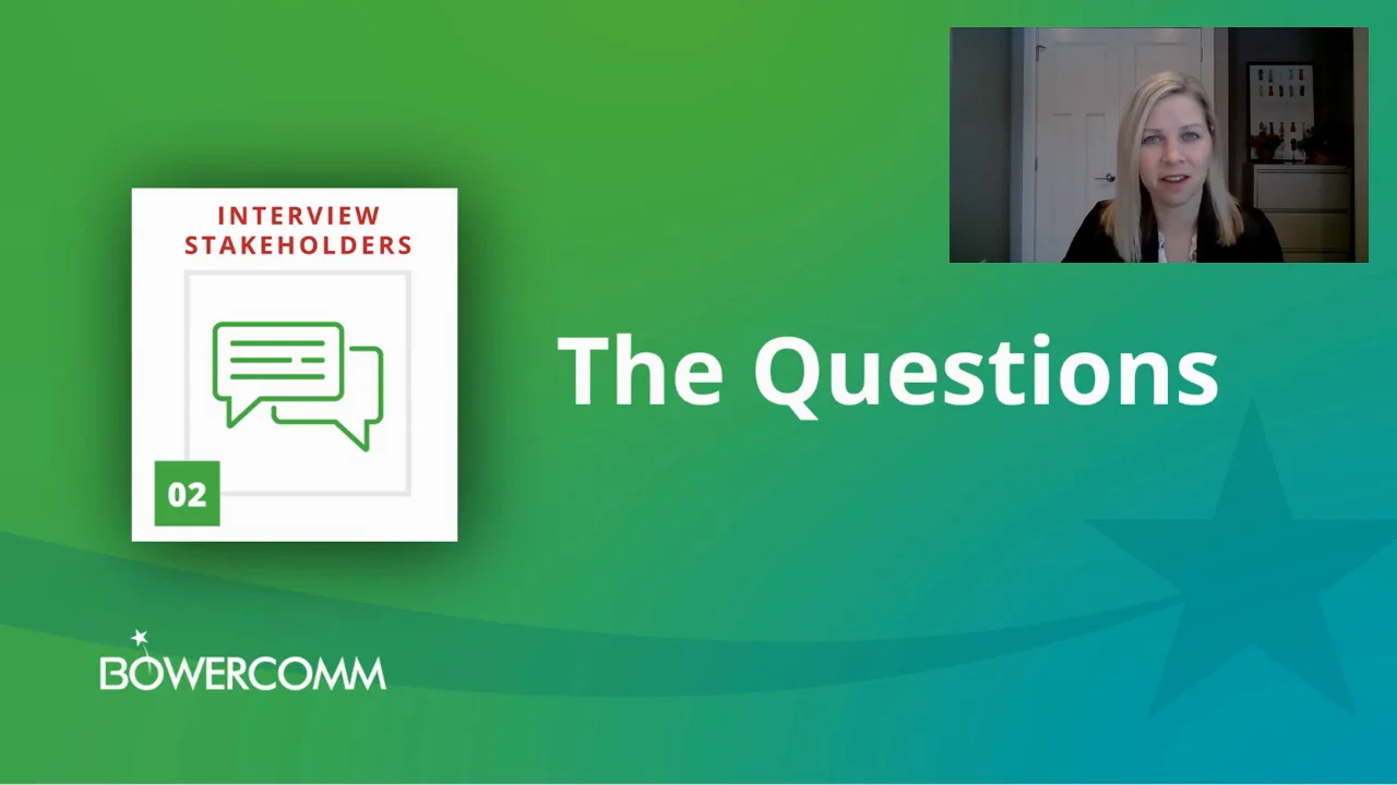 Step 2 - Video 3 - The Questions on Vimeo