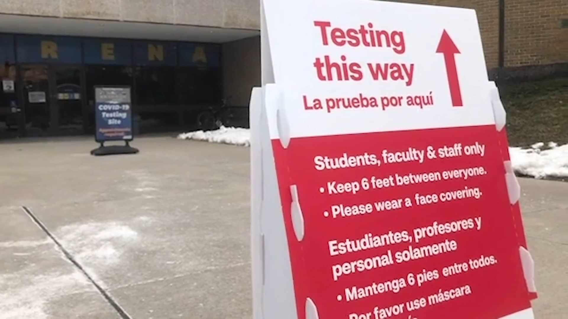 Kent State begins new testing procedures for spring semester on Vimeo