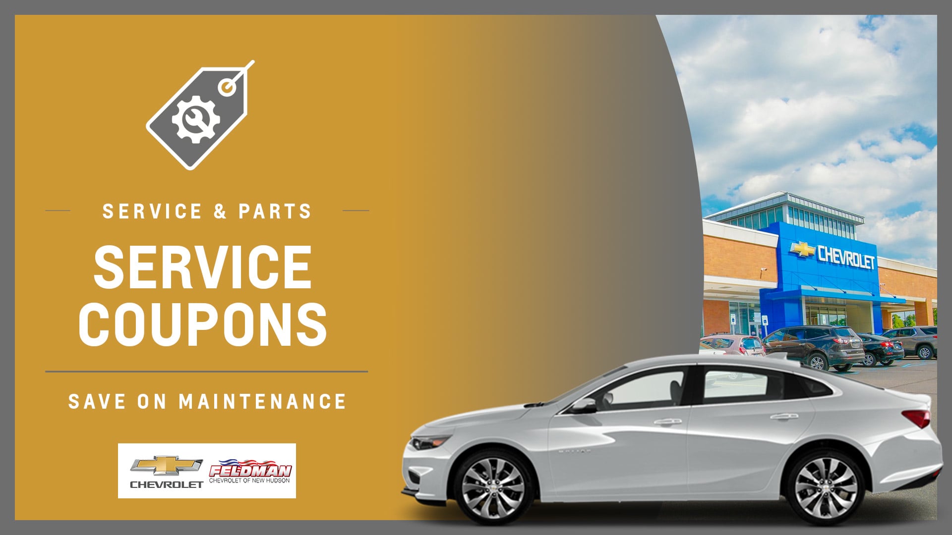 Chevrolet Service Coupons New Hudson, MI // Feldman Chevrolet of New