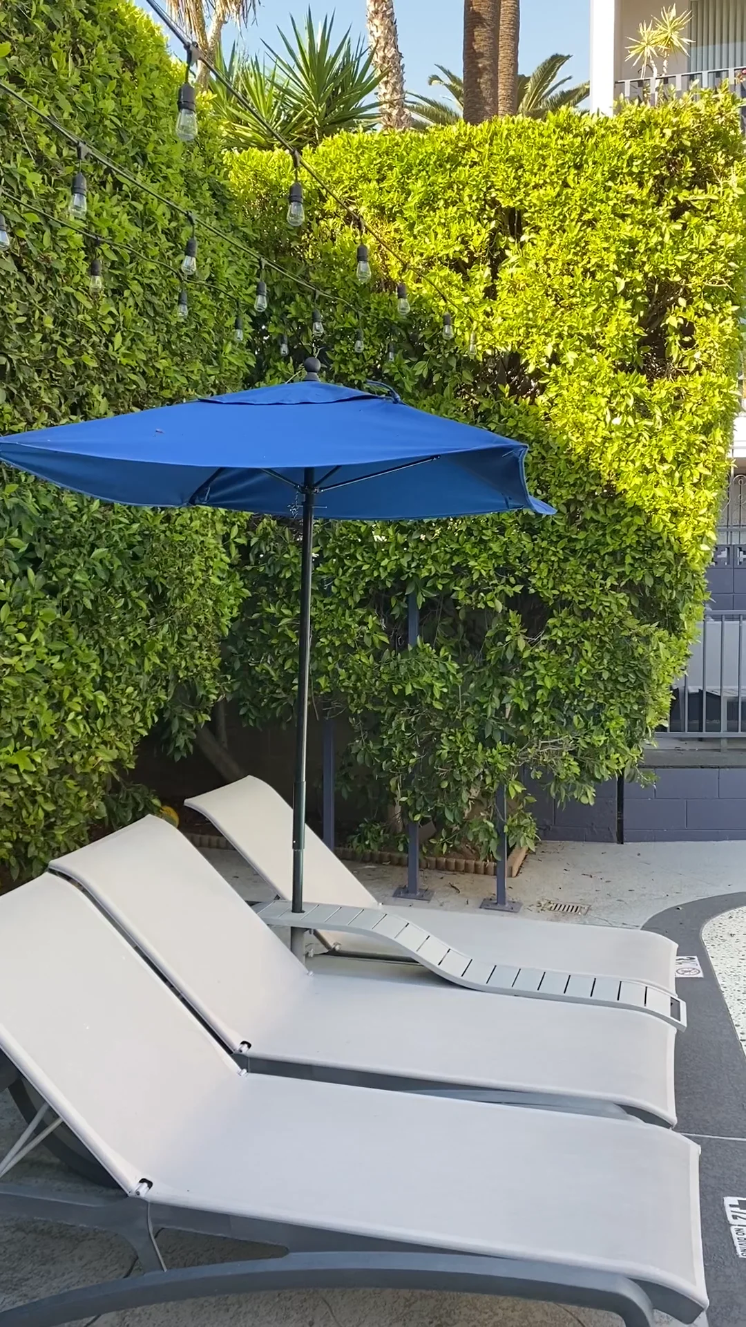 Pool area & chaise lounge's on Vimeo