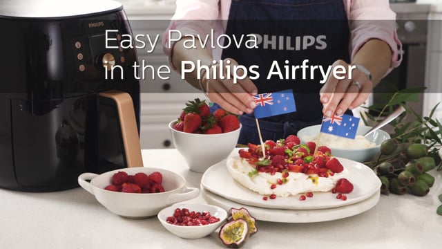Easy Pavlova in the Philips Airfryer