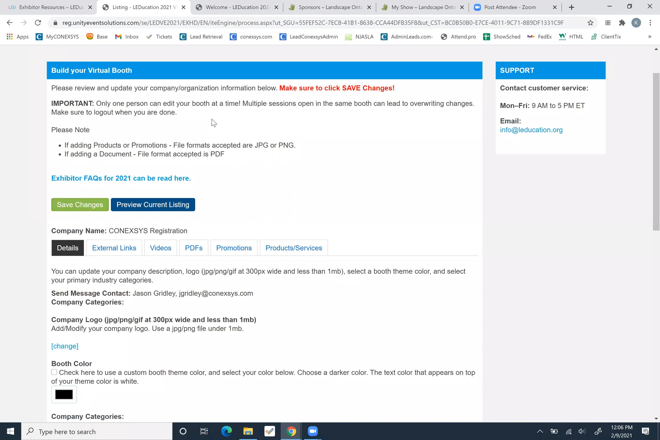 2021 Virtual Booth Training on Vimeo