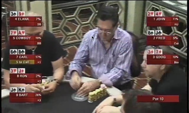 #36: Hands from a cash game II