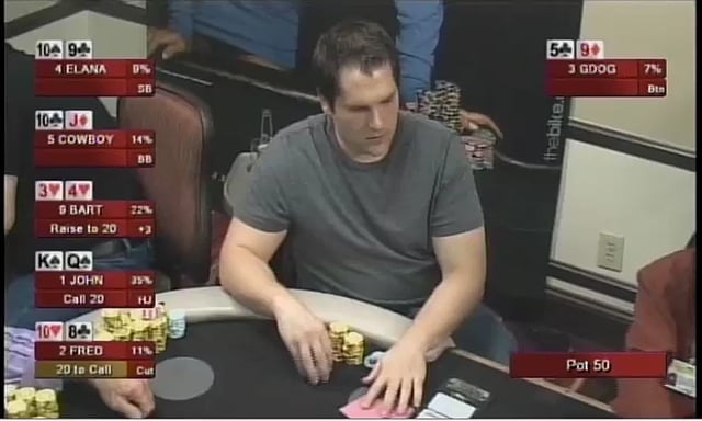 #35: Hands from a cash game I
