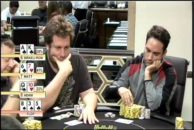 #2: Uncapped $5/$10 cash game with a $20 straddle