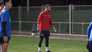 Marçal Sáenz s'afegeix a la rutina del FC l'Escala